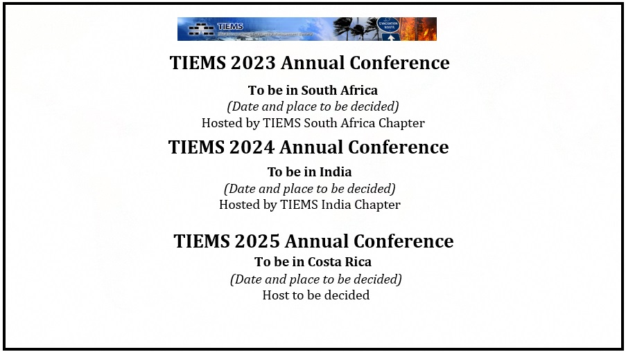 TIEMS Future Conferences